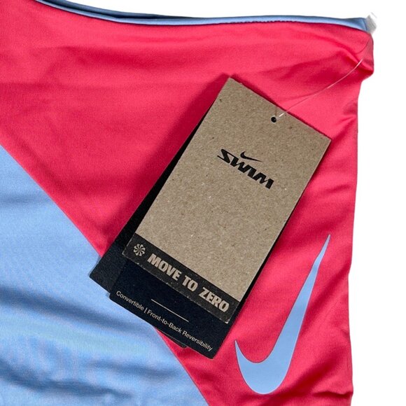 NIKE Reversible Women's Colorblock 3 in 1 Bikini Top, XS - Picture 4 of 11